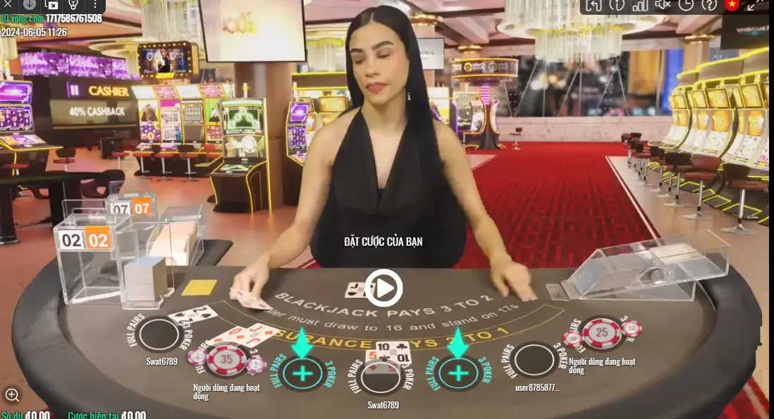 Blackjack Go88 - Cách chơi Xì dách mới nhất