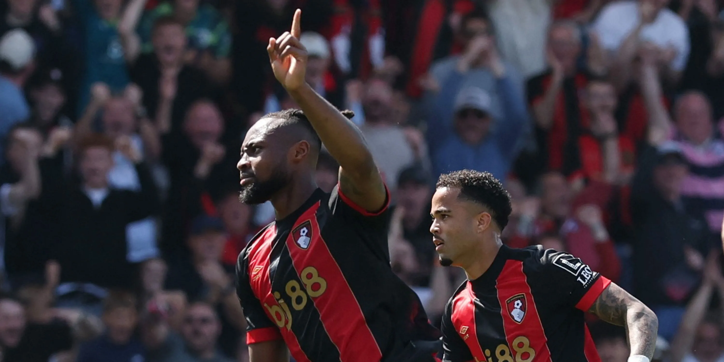 Antoine Semenyo trong trận đấu cho Bournemouth tại Ngoại hạng Anh.