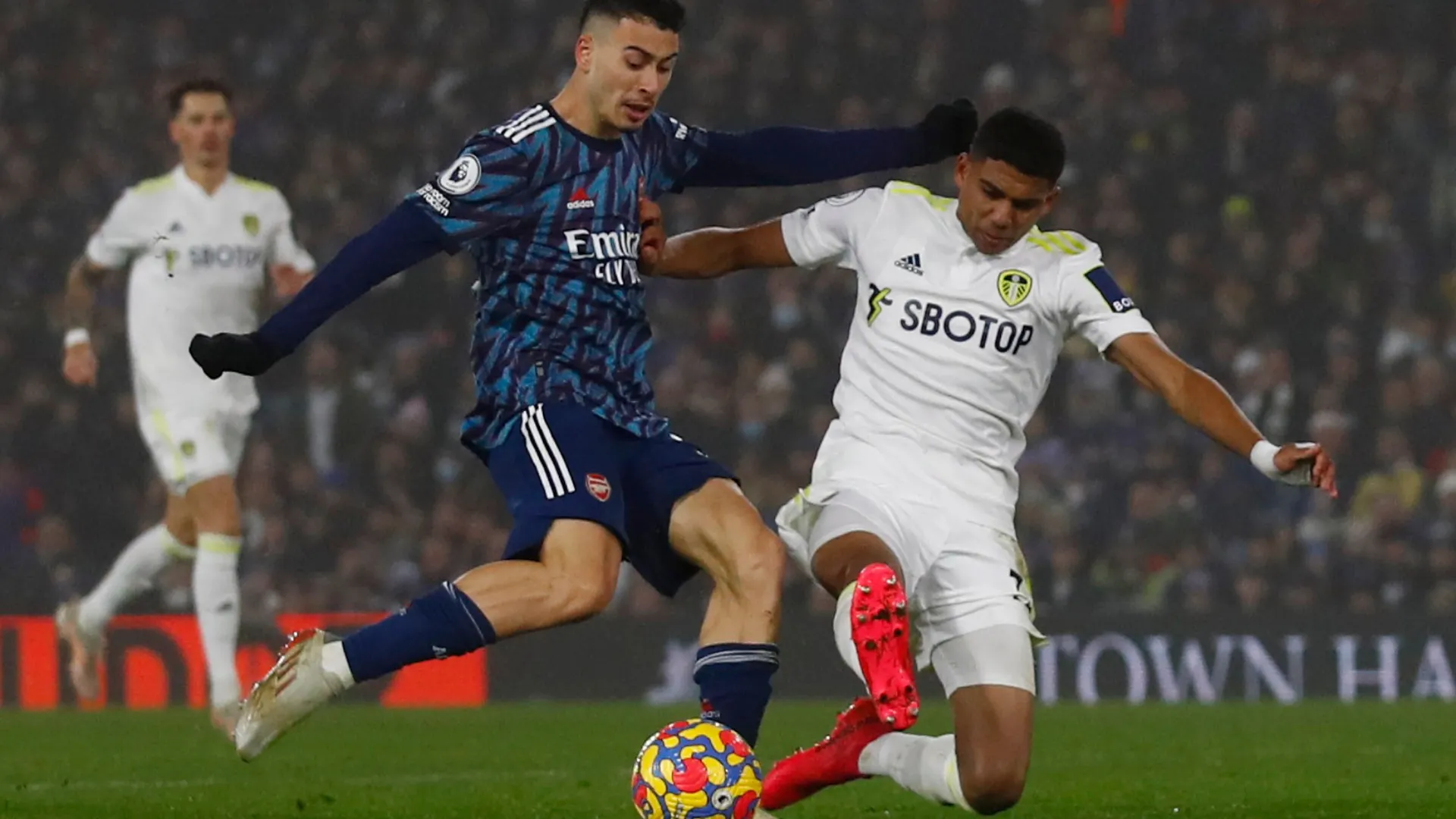 Hậu vệ Cody Drameh trong thời gian khoác áo Leeds United trước khi chuyển tới Hull City