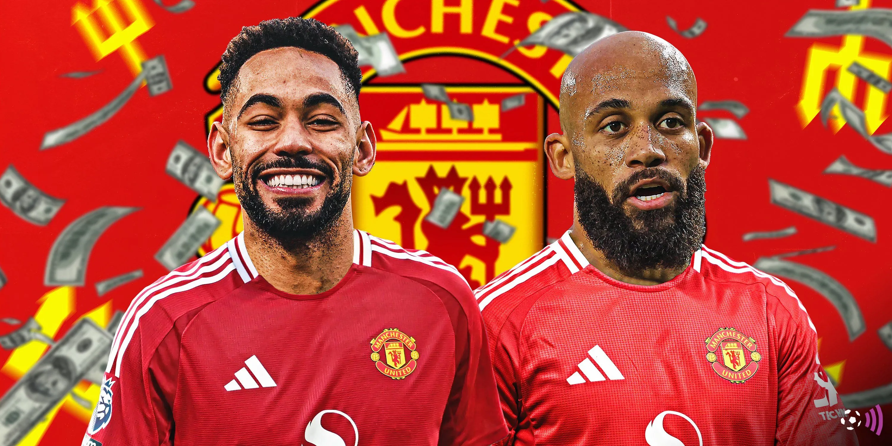 Matheus Cunha và Bryan Mbeumo - mục tiêu chuyển nhượng của Manchester United