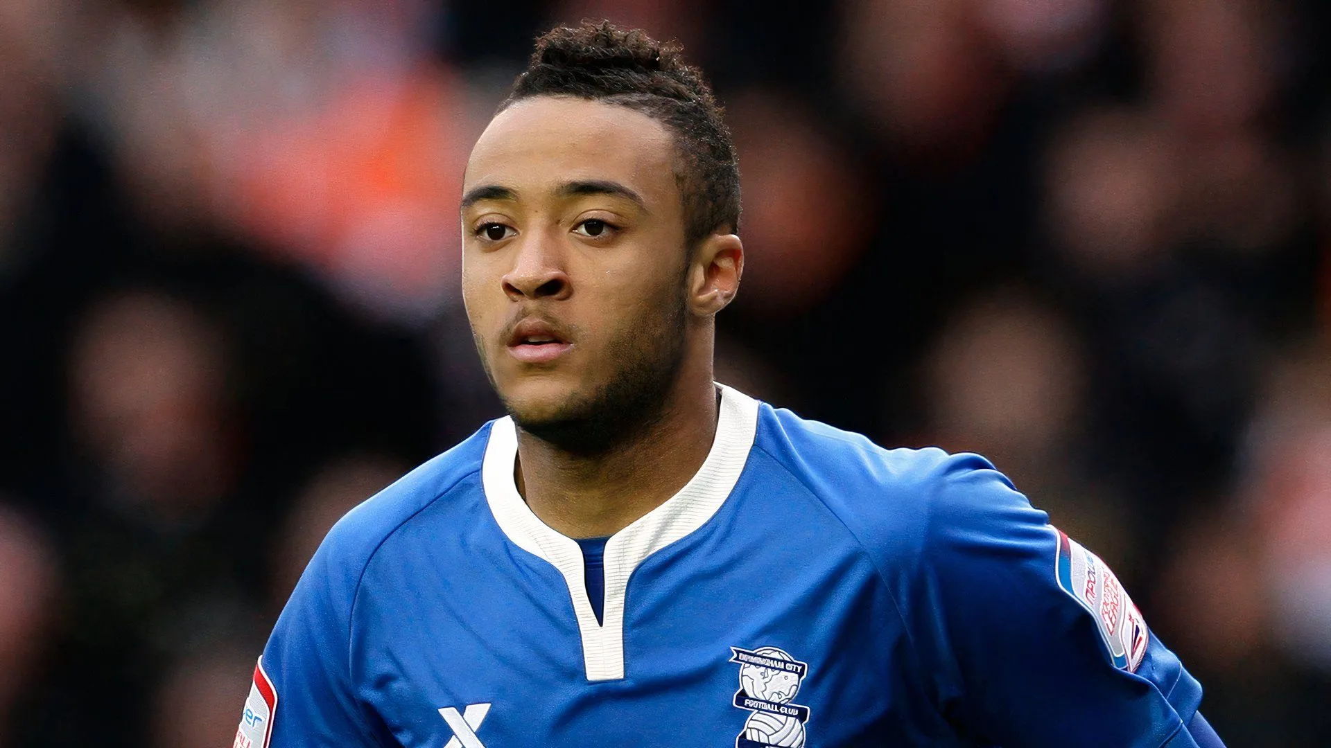 Nathan Redmond trong màu áo Birmingham City thời điểm trước đây
