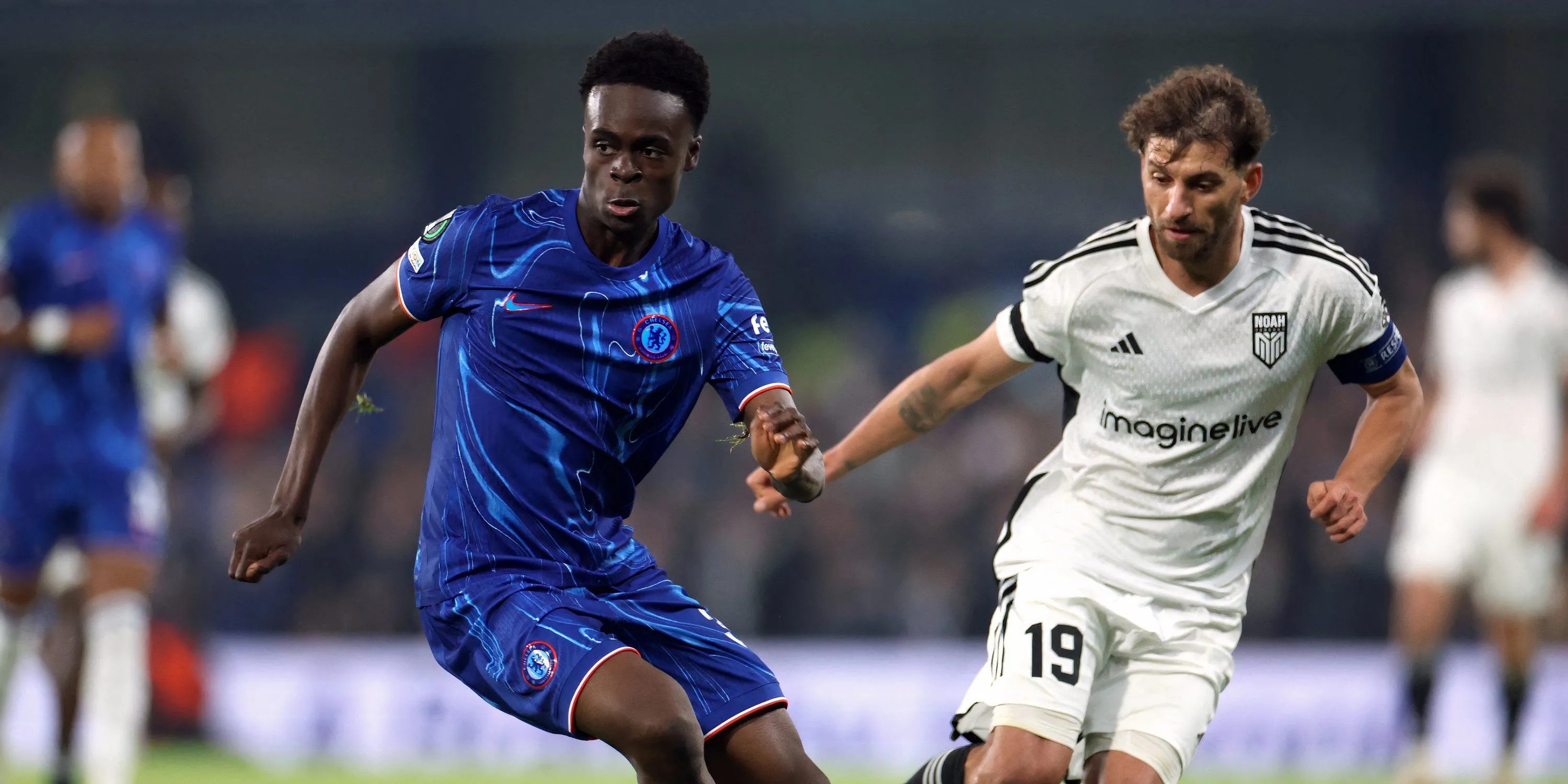 Sao trẻ Tyrique George của Chelsea trong một trận đấu
