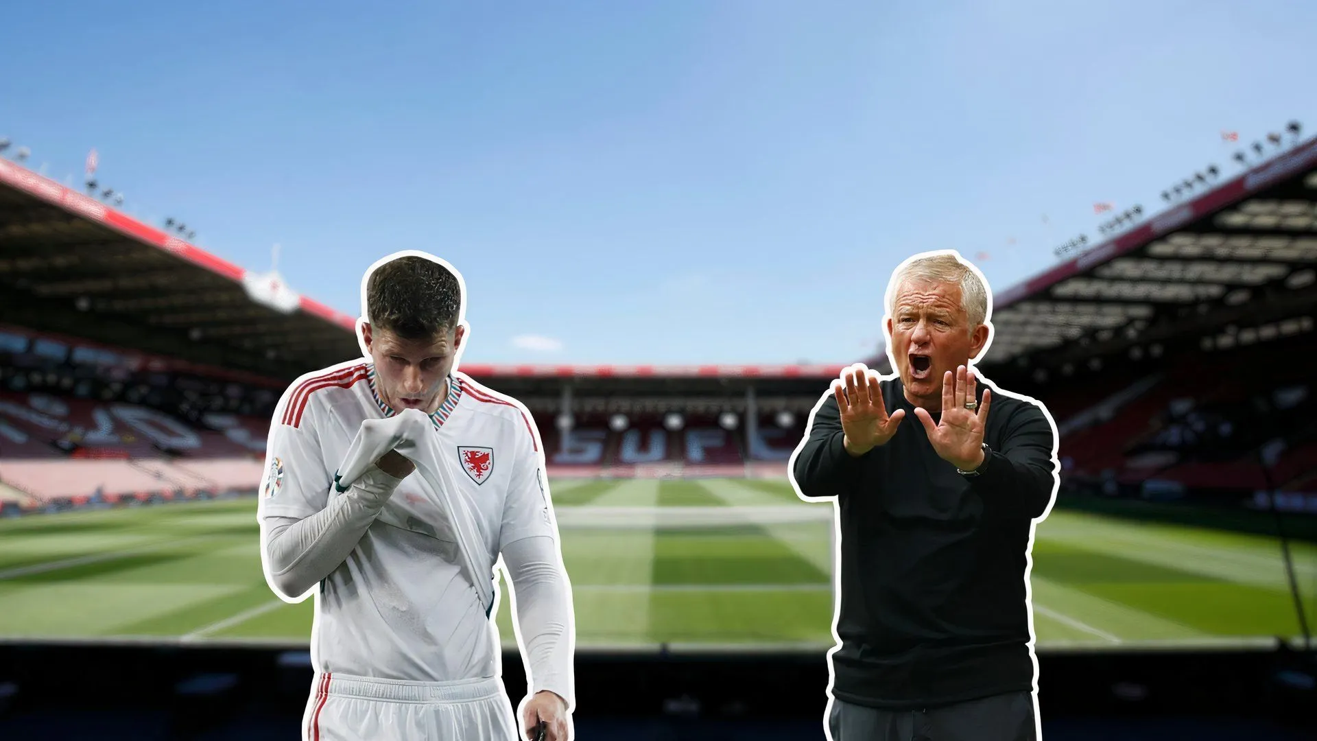 Chris Mepham và huấn luyện viên Chris Wilder