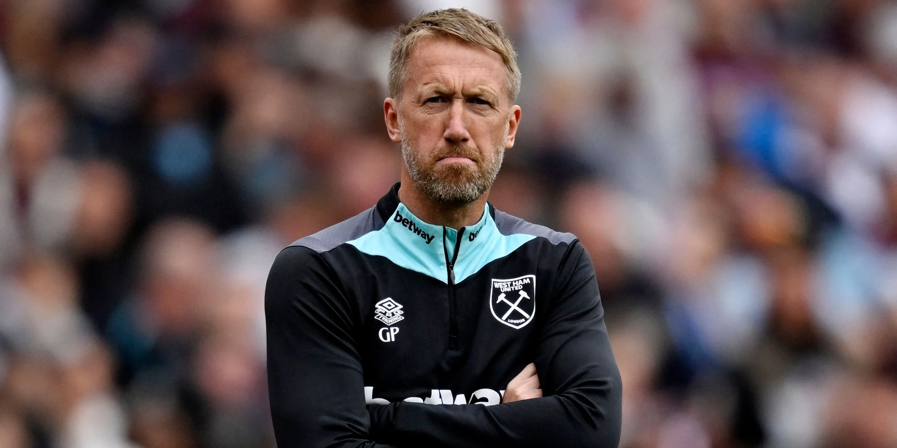 HLV Graham Potter của West Ham United trong buổi tập luyện