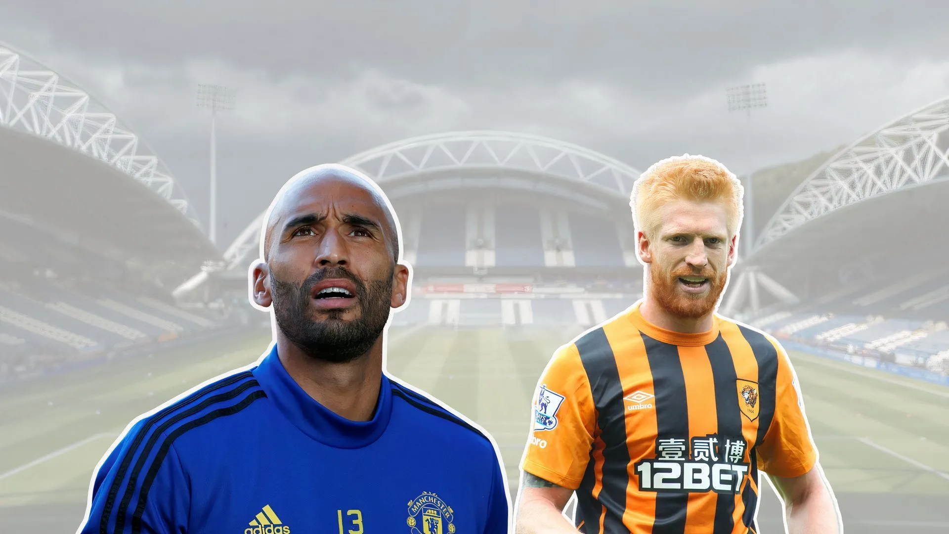 HLV Lee Grant và trợ lý Paul McShane tại buổi tập của Huddersfield Town
