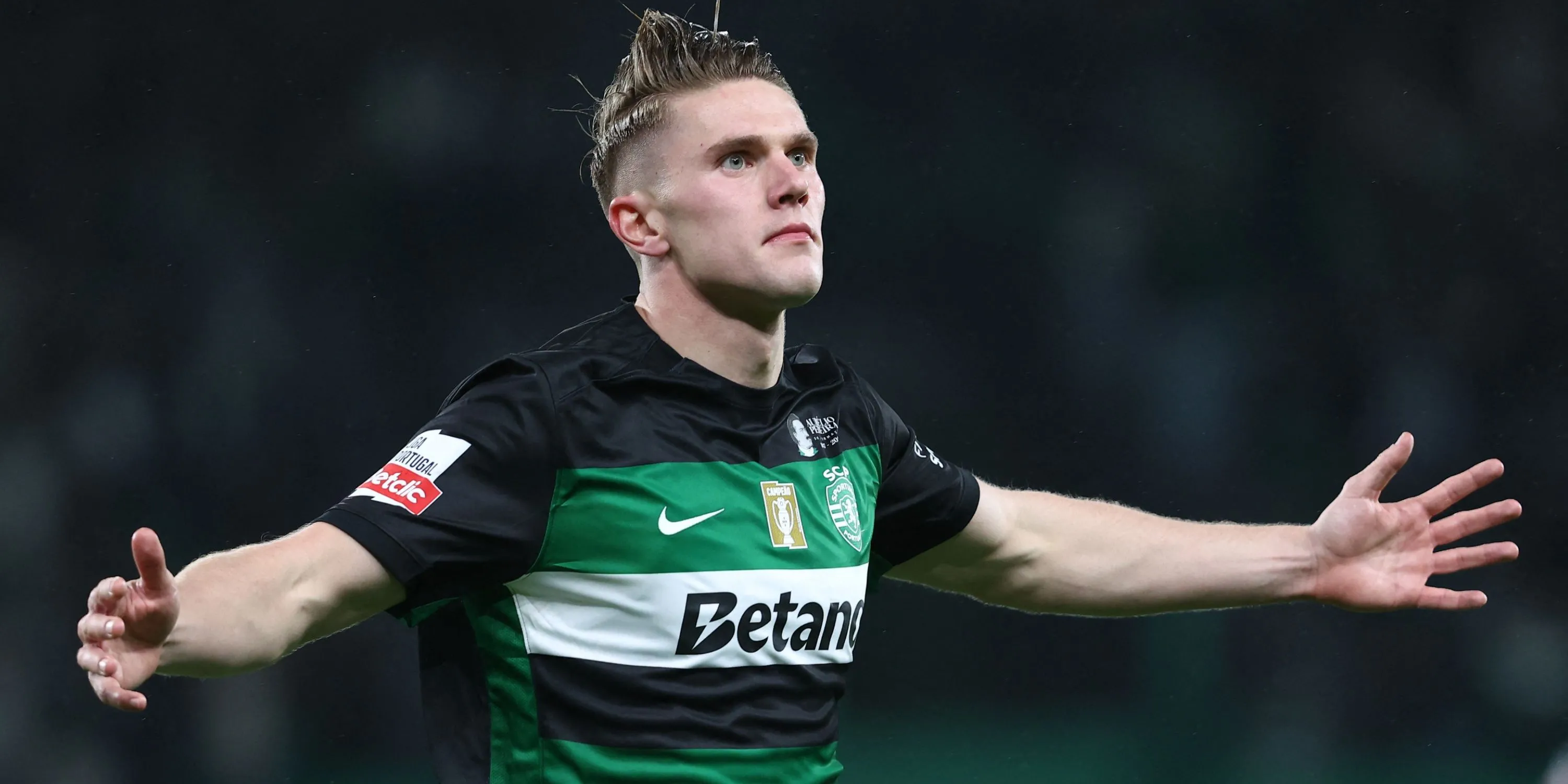 Tiền đạo Viktor Gyökeres của Sporting CP