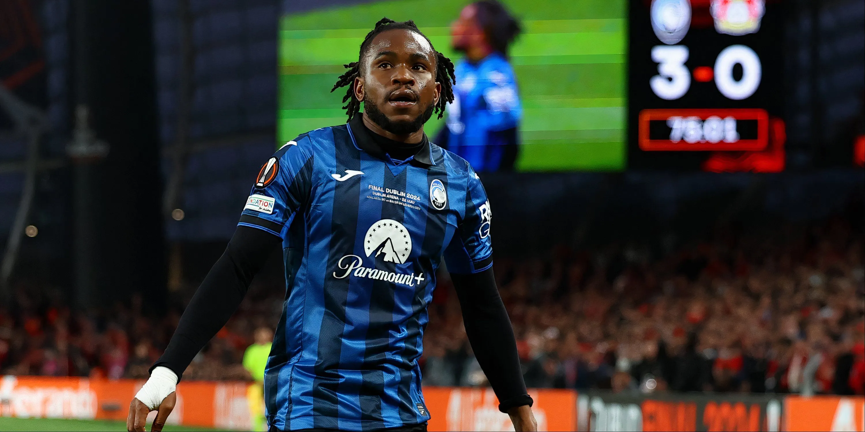 Ademola Lookman thi đấu xuất sắc cho Atalanta tại Europa League