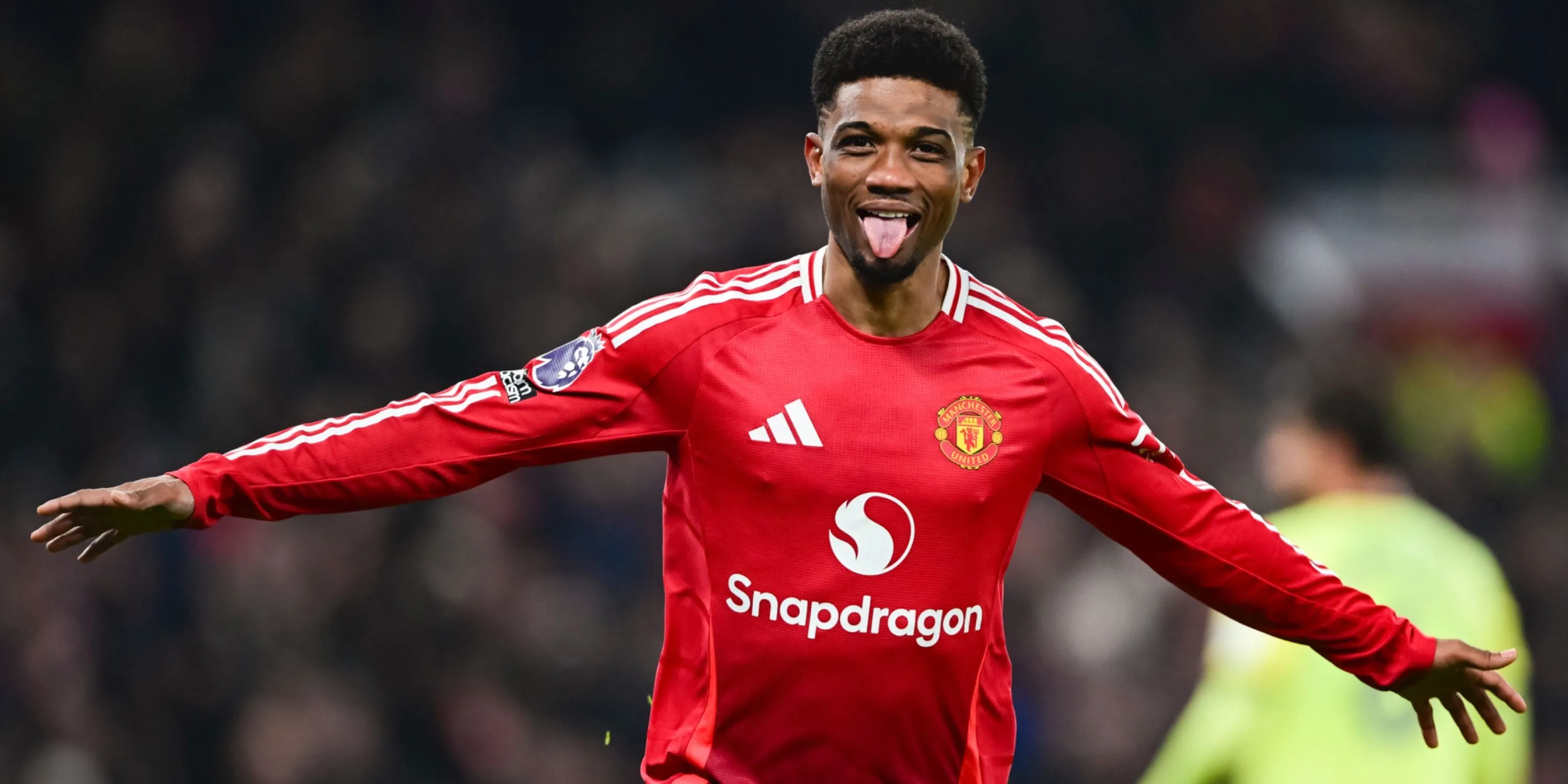 Amad Diallo ăn mừng bàn thắng, trở thành niềm hy vọng mới của Man Utd