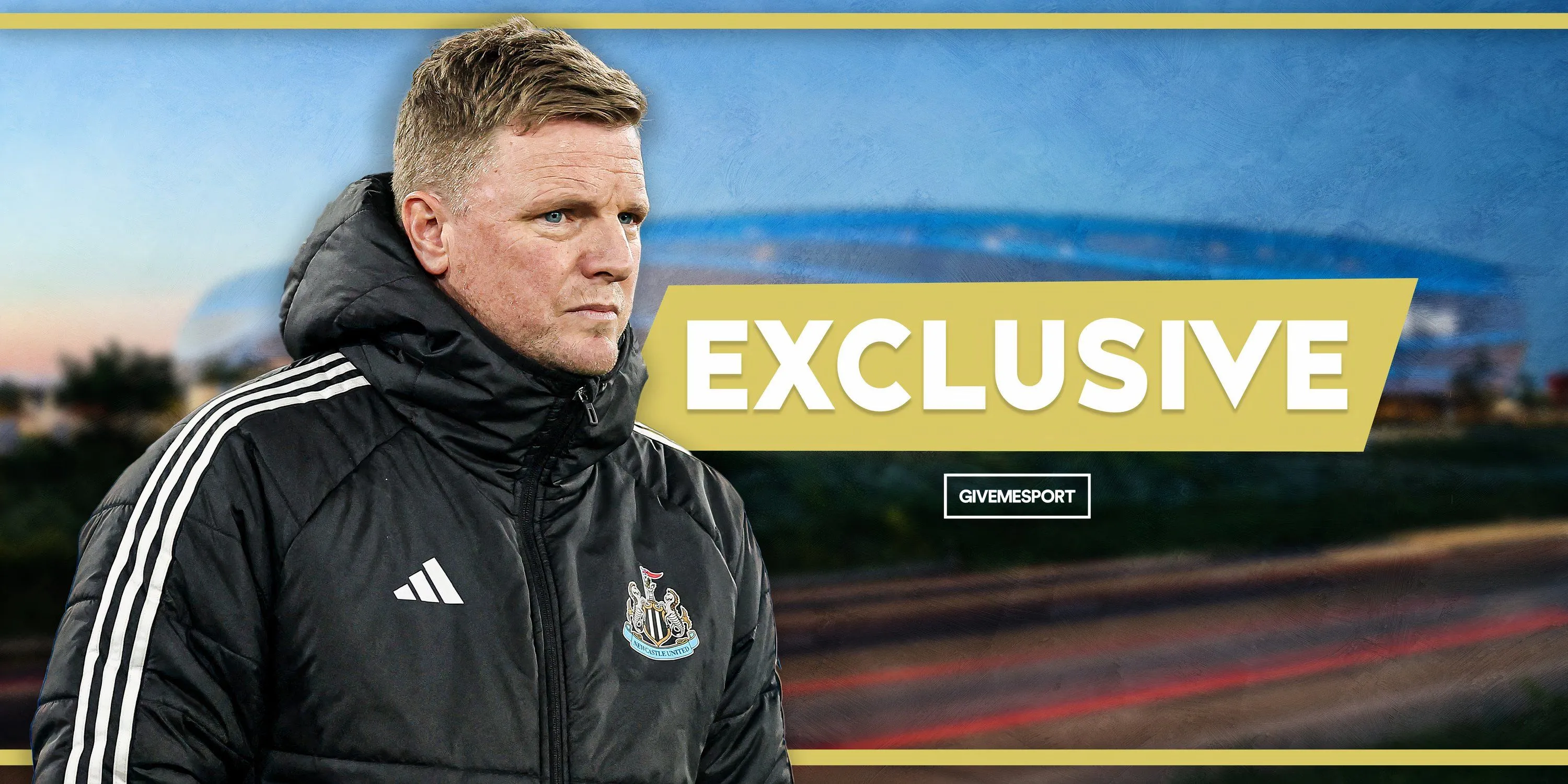 Huấn luyện viên Eddie Howe của Newcastle United bên đường biên
