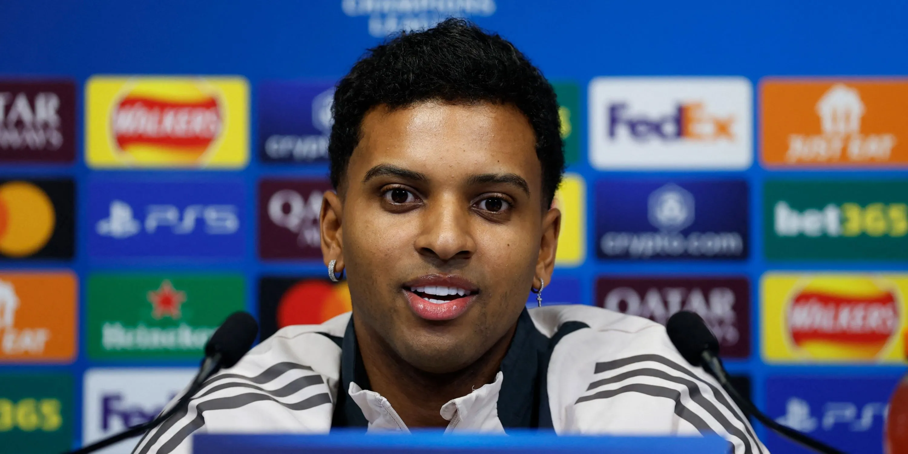 Rodrygo, ngôi sao tấn công đa năng của Real Madrid, đang được liên hệ chuyển đến Premier League