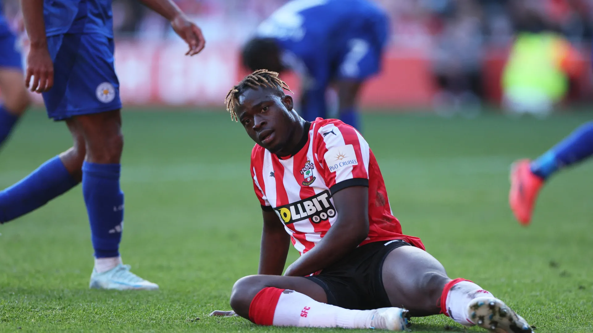 Tiền đạo Kamaldeen Sulemana, một trong những cầu thủ đã rời Southampton.