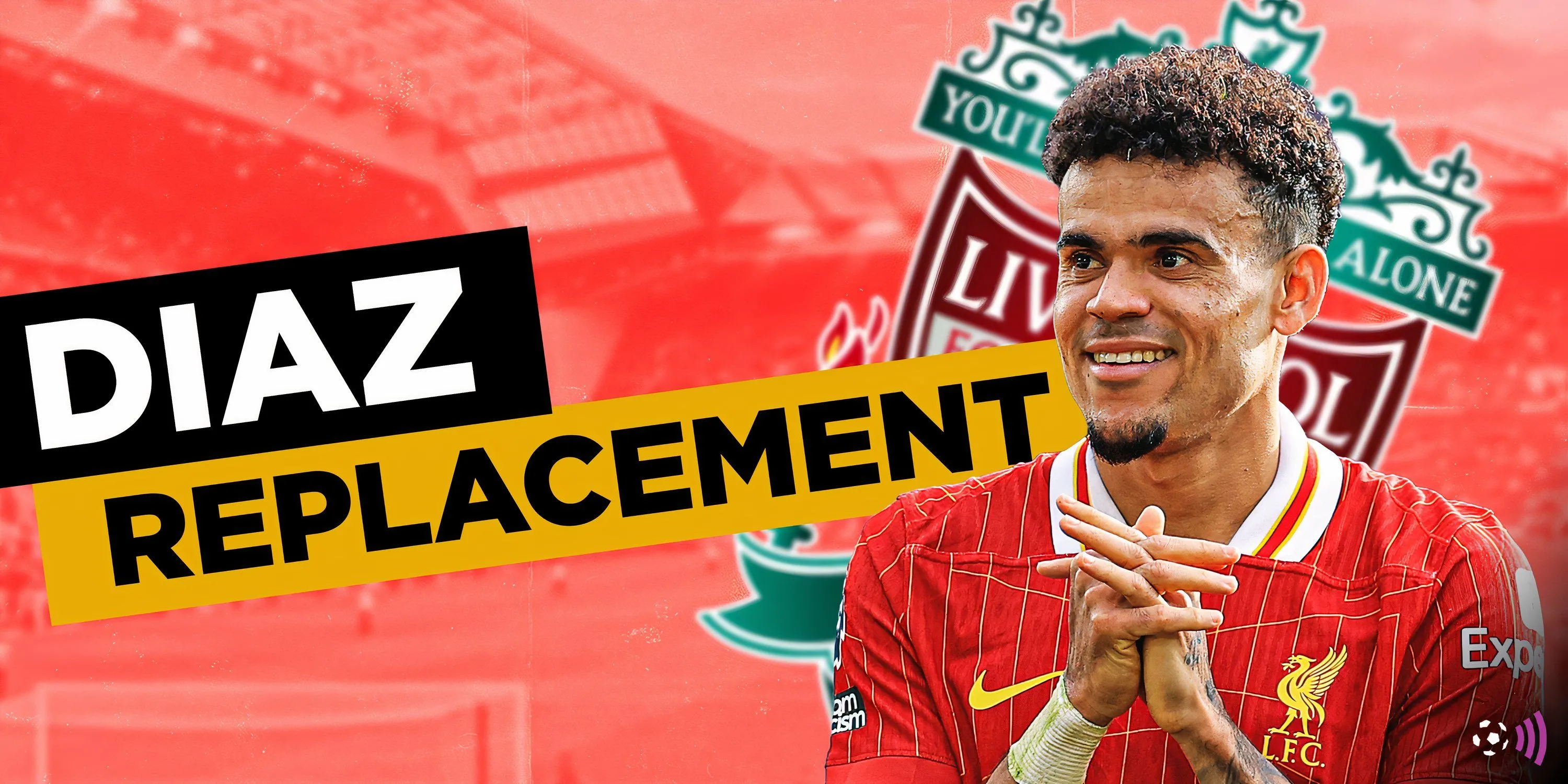 Tiền đạo Luis Diaz của Liverpool trong một trận đấu