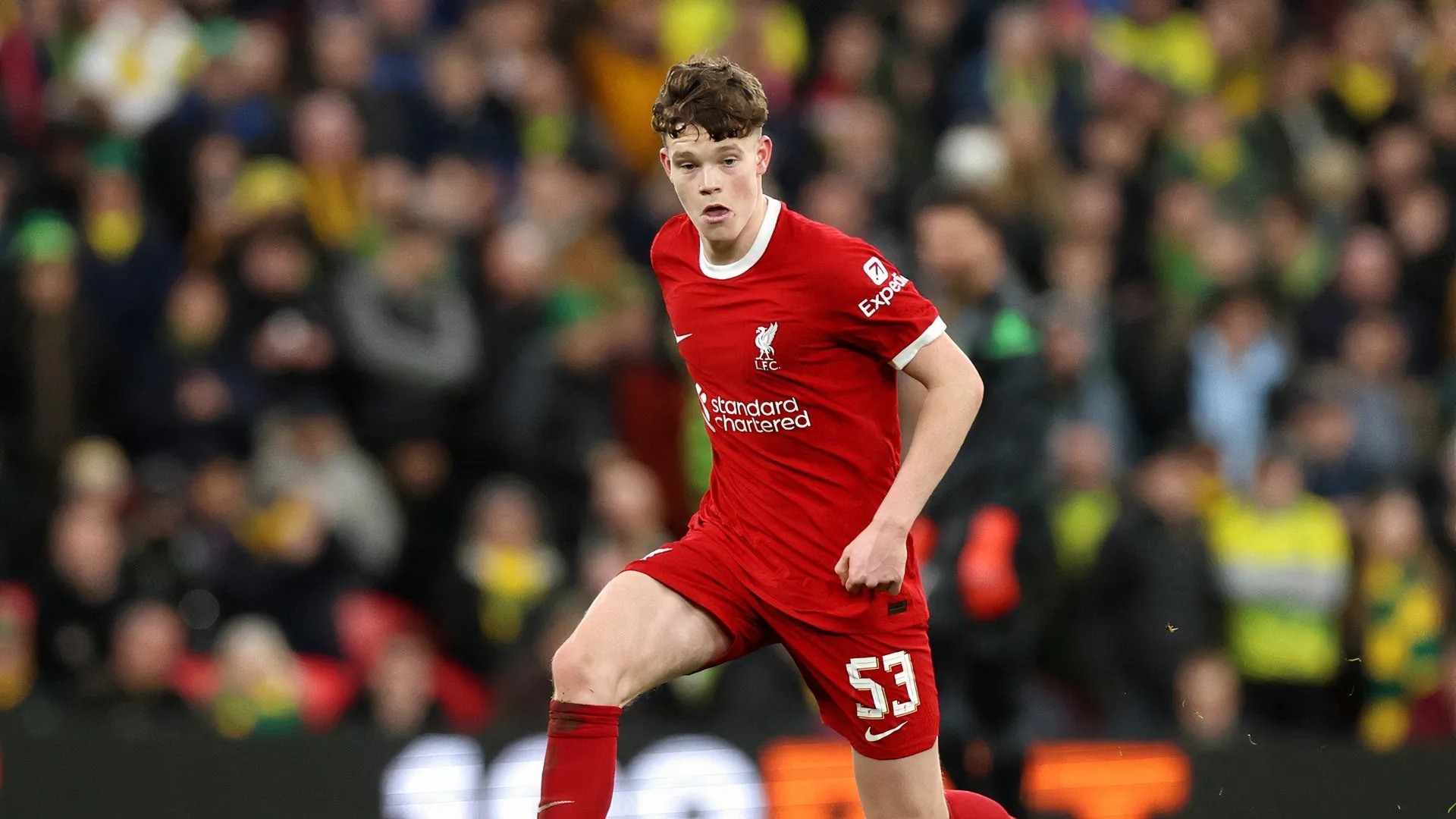 Tiền vệ trẻ James McConnell của Liverpool, mục tiêu chuyển nhượng của Ipswich Town