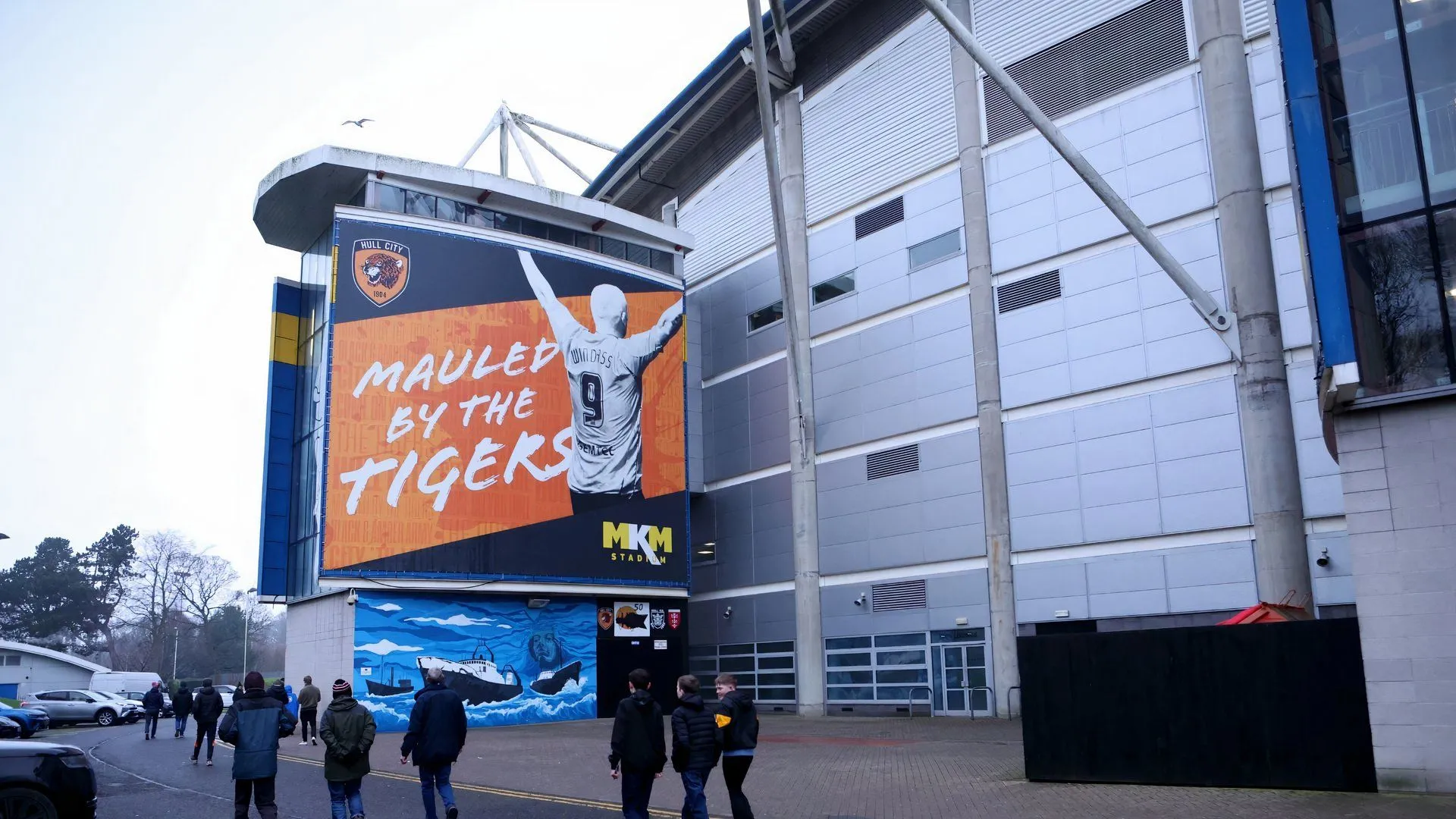 Sân vận động MKM, sân nhà của câu lạc bộ Hull City, sẵn sàng cho mùa giải mới.