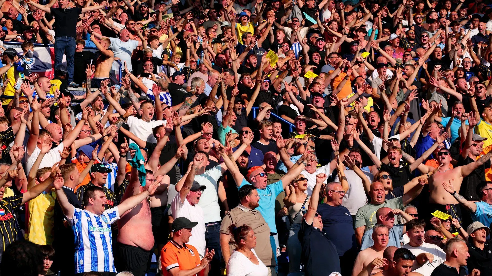 CĐV Sheffield Wednesday tại Hillsborough trong một trận đấu gần đây