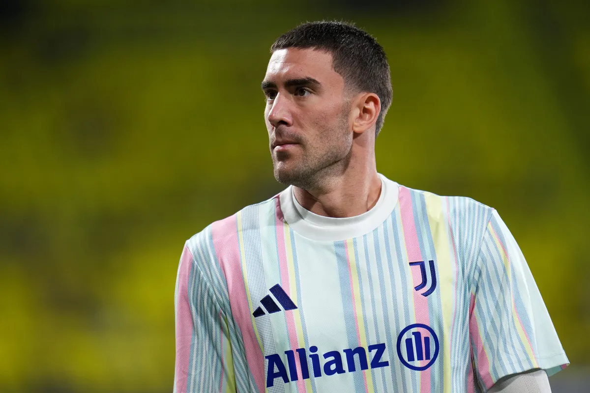 Dusan Vlahovic của Juventus tại trận đấu Champions League giữa Villarreal CF và Juventus