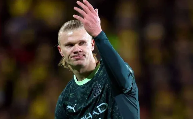 Haaland đang kiệt sức.